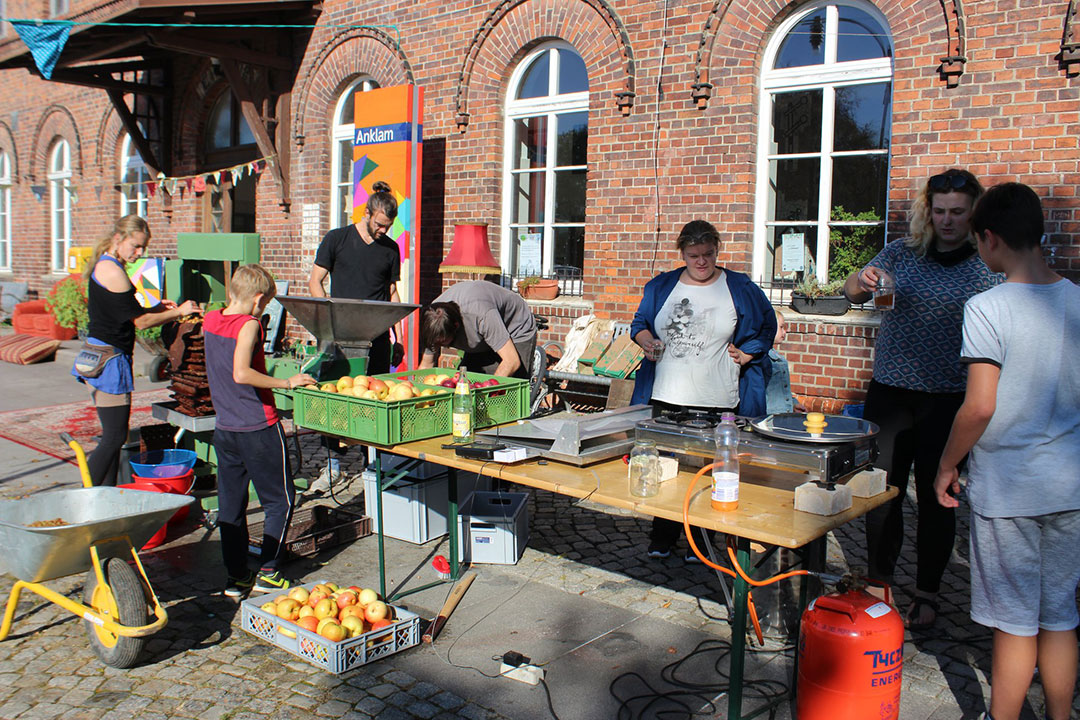 Bild: Demokratiebahnhof Anklam